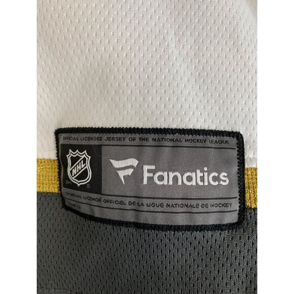 Vegas Golden Knights Womens M Fleury Fanatics NHL Jersey White/Gold - Picture 8 of 11